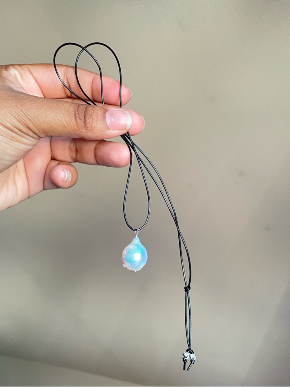 Baroque Pearl Pendant Necklace